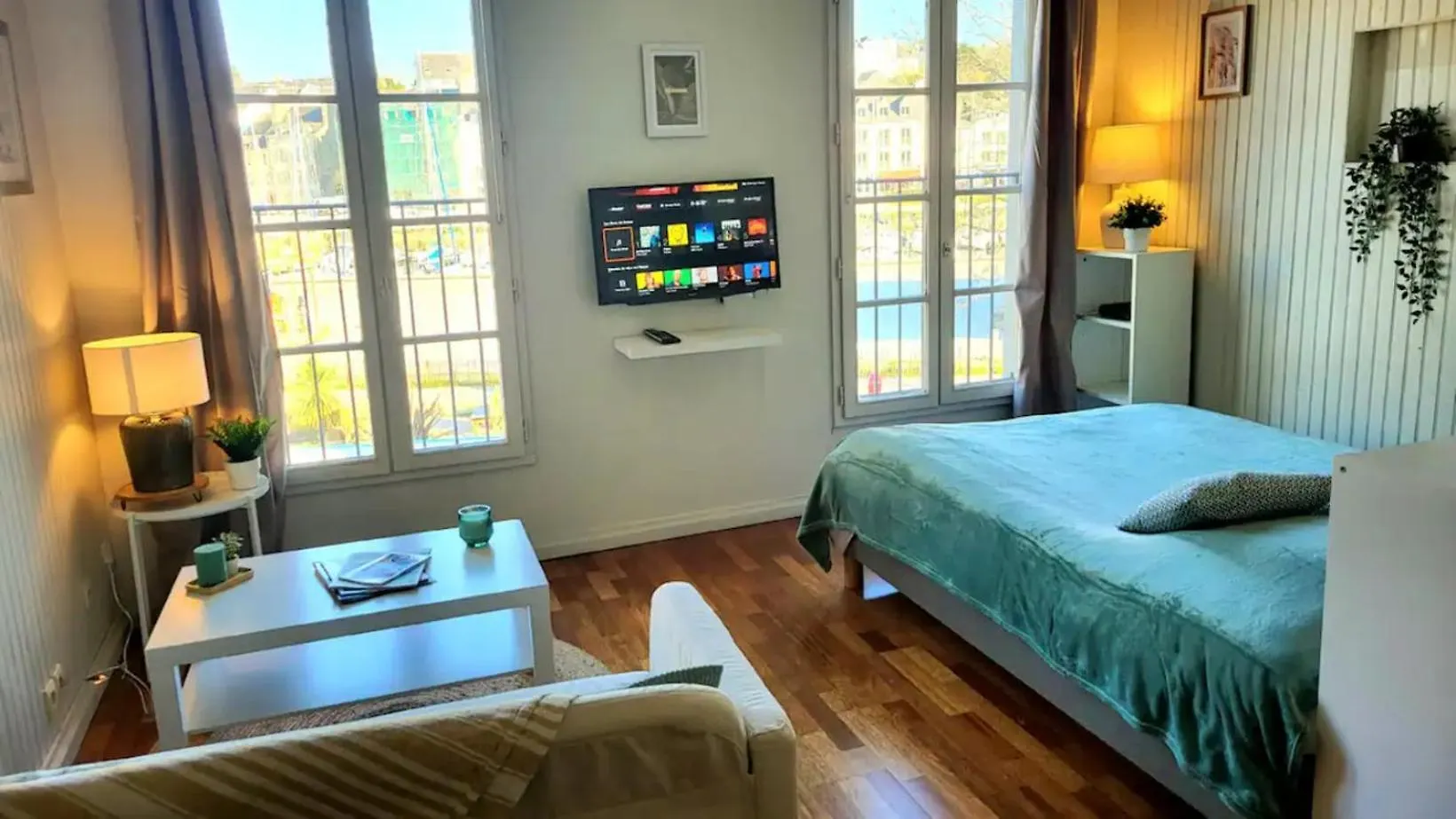 Studio Comfy Decore Avec Gout Au Port De Vannes 아파트